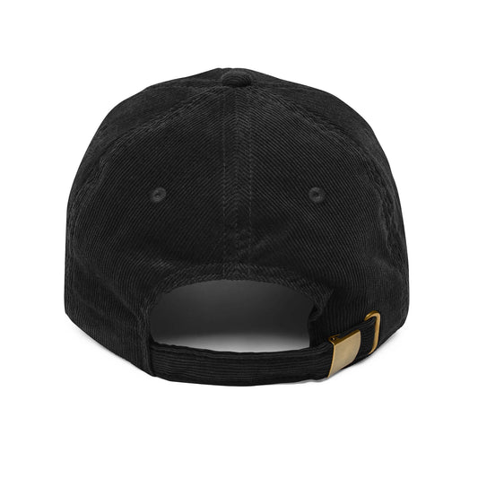 Veloce Vintage Corduroy Cap Embroidered Logo Low Profile - Veloce - The App For Watch Collectors