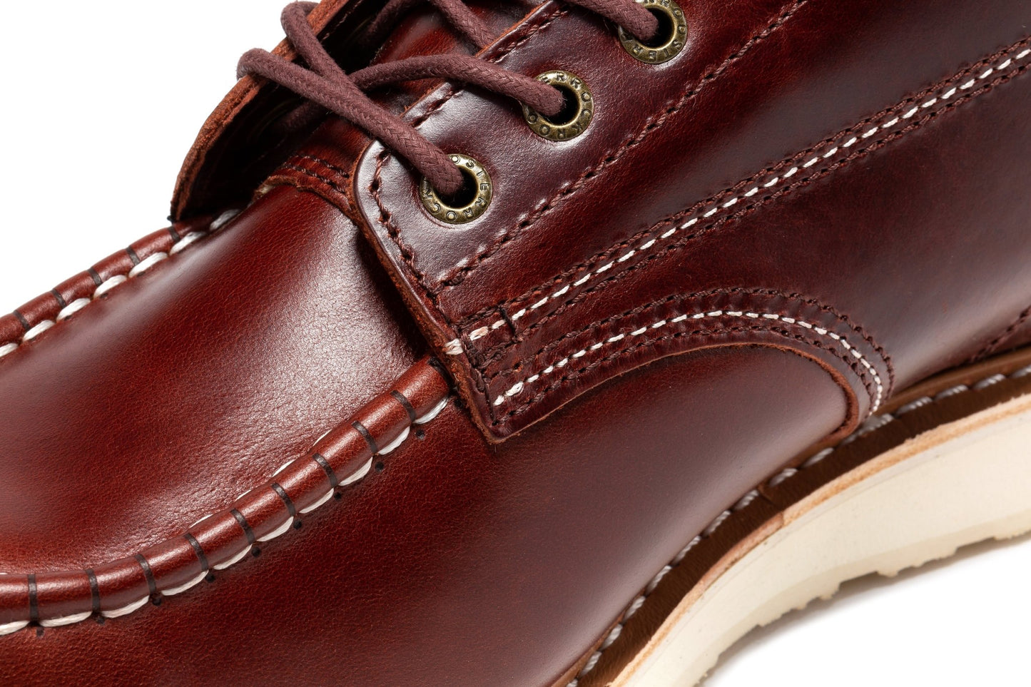 ROCKROOSTER Norwood Cherry Brown Men's 6 inch Soft Toe Wedge Work Boots SAP600 - Veloce - The App For Watch Collectors