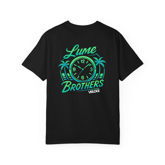 Lume Brothers 80s Garment Dyed T Shirt Ring Spun Cotton - Veloce - The App For Watch Collectors