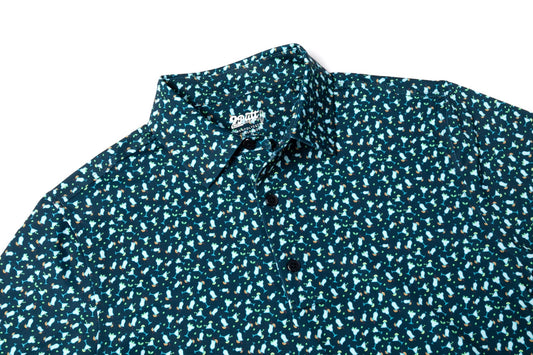 Cocktail Hour Men's Polo With 4 Way Stretch And UPF 50 - Veloce - The App For Watch Collectors