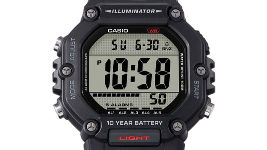 Casio Digital Resin Strap Quartz AE-1600H-8BV 100M Men's Watch