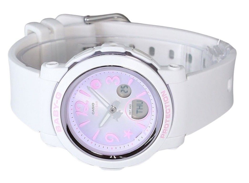 Casio Baby-G Analog Digital Undersea World Resin Strap Purple Dial Quartz BGA-290US-6A 100M Women's Watch