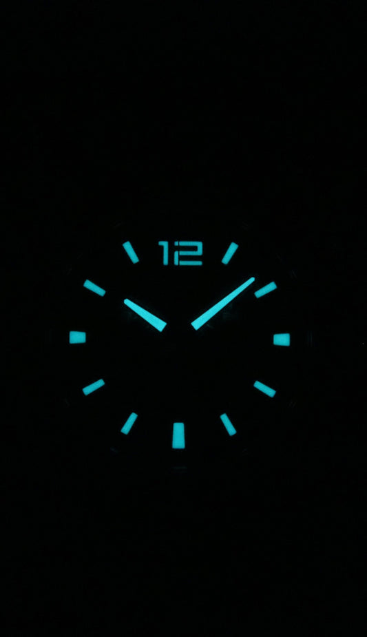 Citizen Eco-Drive Chronograph Stainless Steel Green Dial CA4640-50X 100M Men's Watch