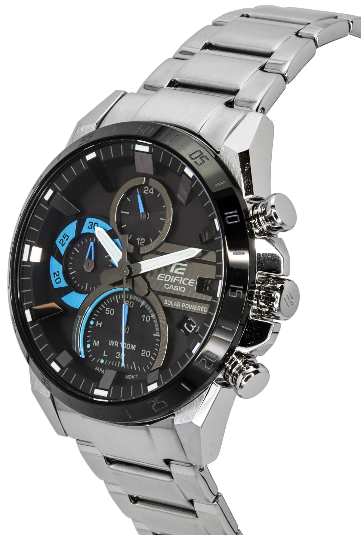 Casio Edifice Chronograph Analog Solar Powered EQS-940DB-1B EQS940DB-1B 100M Men's Watch