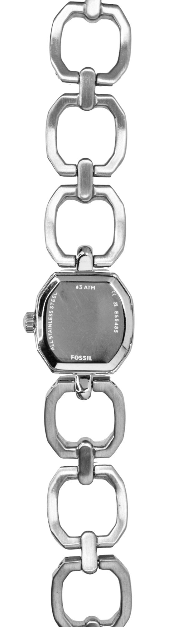 Fossil Harlow Stainless Steel Satin Cream Dial Quartz ES5485 Women's Watch