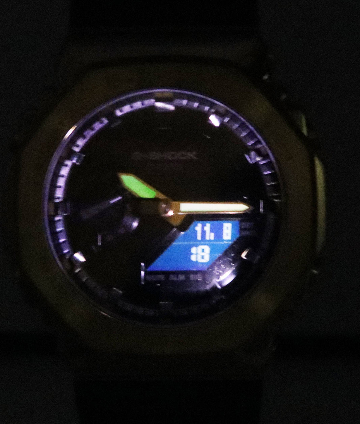 Casio G-Shock Analog Digital Black Dial Quartz GM-2100G-1A9 GM2100G-1A9 200M Men's Watch