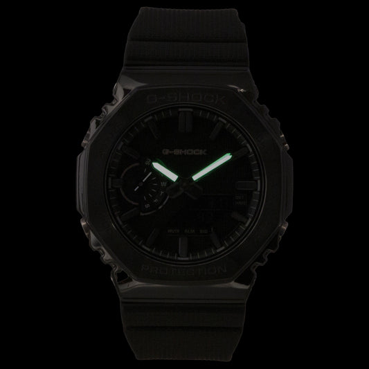Casio G-Shock Analog Digital Bio-Based Resin Strap Black Dial Quartz GM-2100LXB-1A 200M Men's Watch