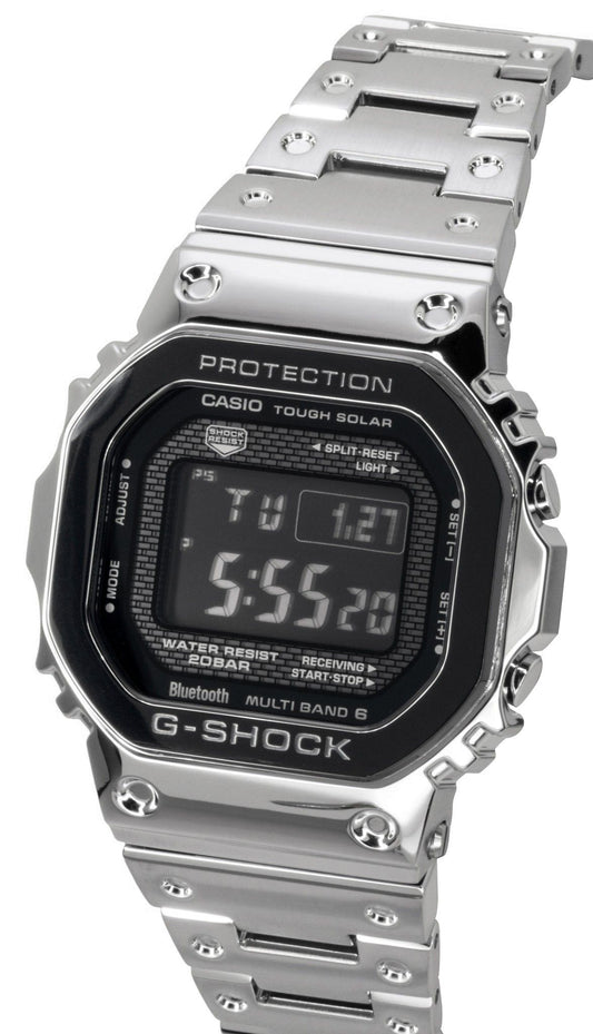 Casio G-Shock Digital Full Metal Smartphone Link Solar GMW-B5000BT-1 200M Men's Watch