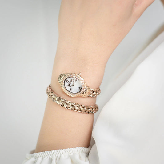 Just Cavalli Twined Rose Gold Silver