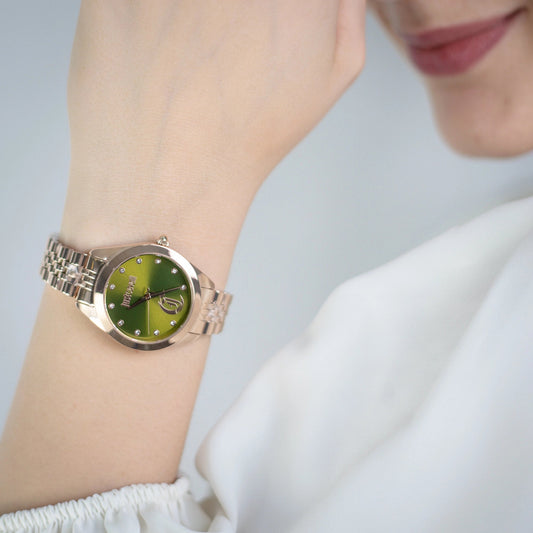 Just Cavalli Luna Rose Gold Green