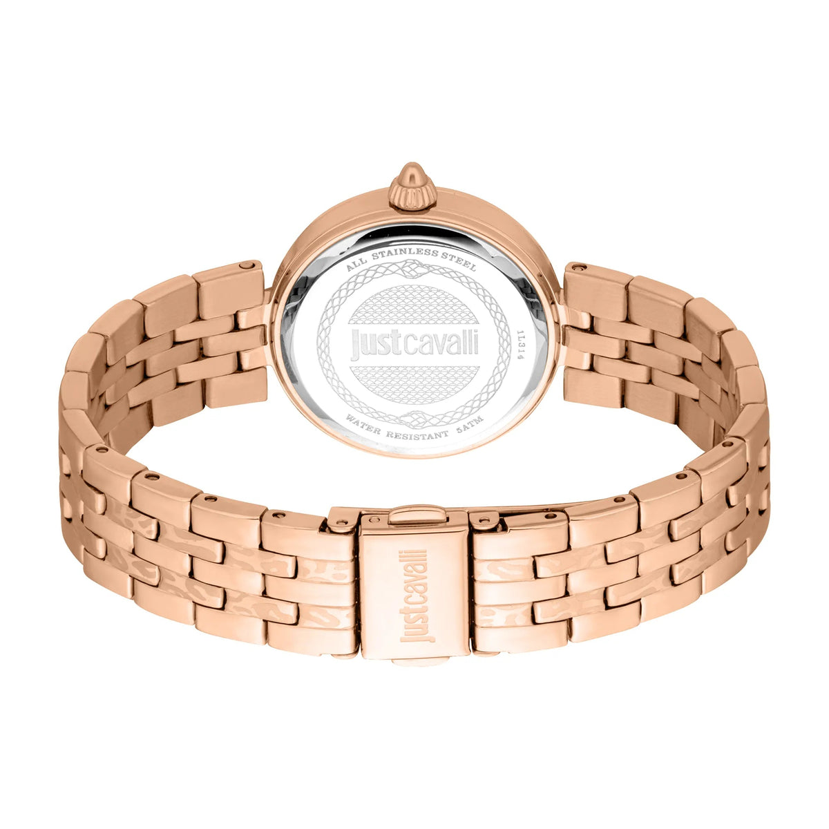 Just Cavalli Preziosa Rose Gold Olive Green