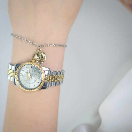 Just Cavalli Sublime Animalier Two Tones YG Silver