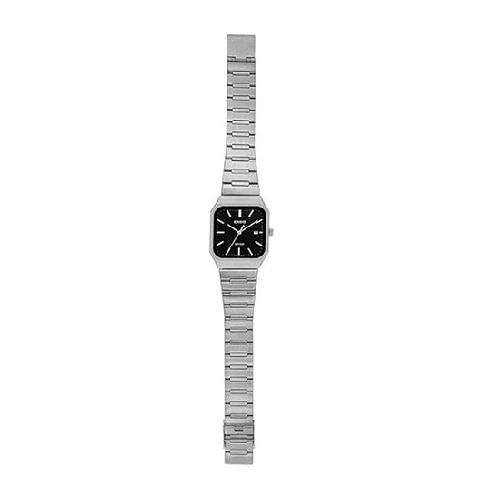 Casio Standard Analog Stainless Steel Black Dial Quartz MTP-B185D-1AV Men's Watch