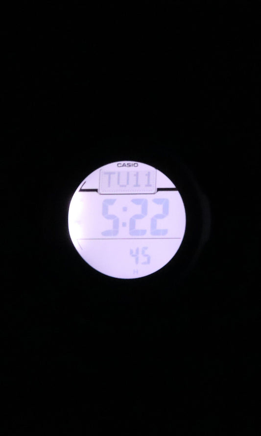 Casio ProTrek Digital Bio Based Resin Tough Solar PRG-340T-7 100M Men's Watch