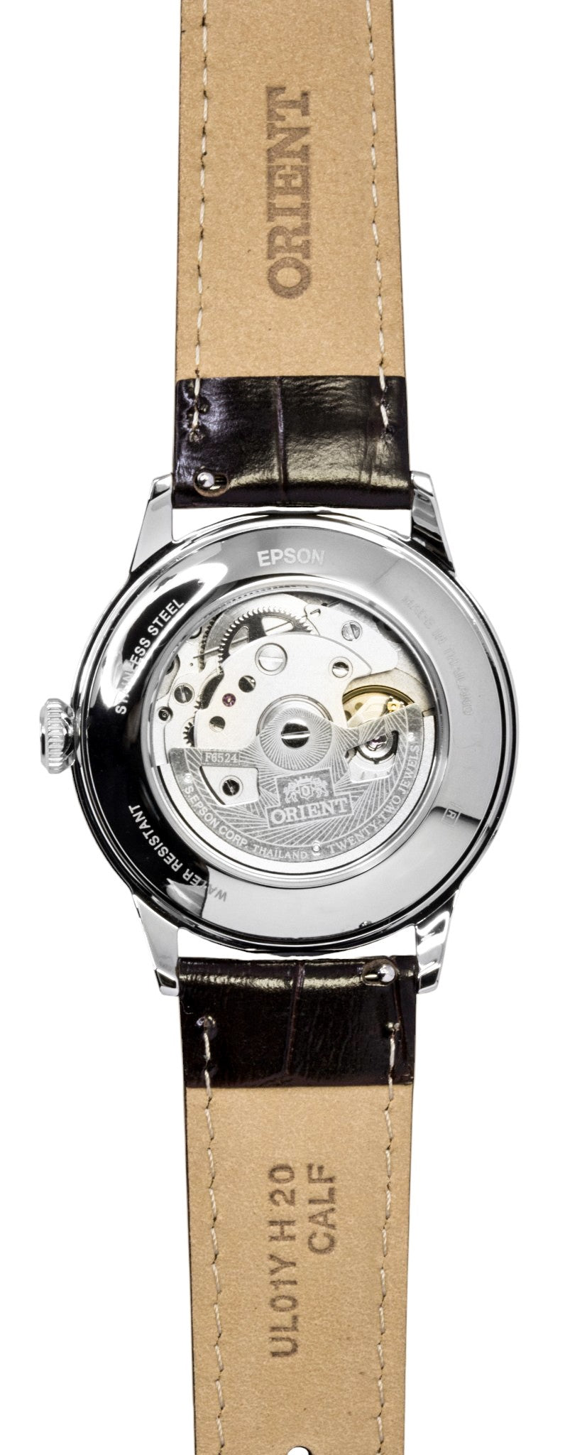 Orient Classic Bambino Limited Edition Leather Strap Grey Dial Automatic RA-BB0006N Men's Watch