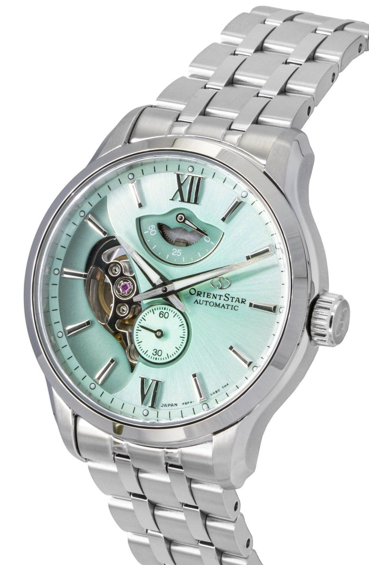 Orient Star Contemporary Limited Edition Open Heart Mint Green Automatic RE-AV0B11E 100M Men's Watch
