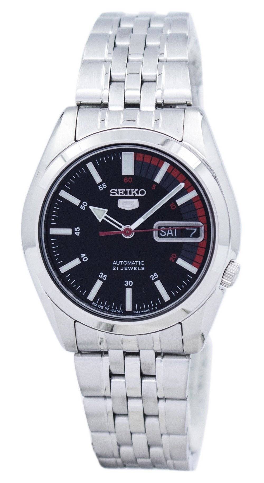 Refurbished Seiko 5 Automatic Japan Made 21 Jewels SNK375 SNK375J1 SNK375J Men's Watch