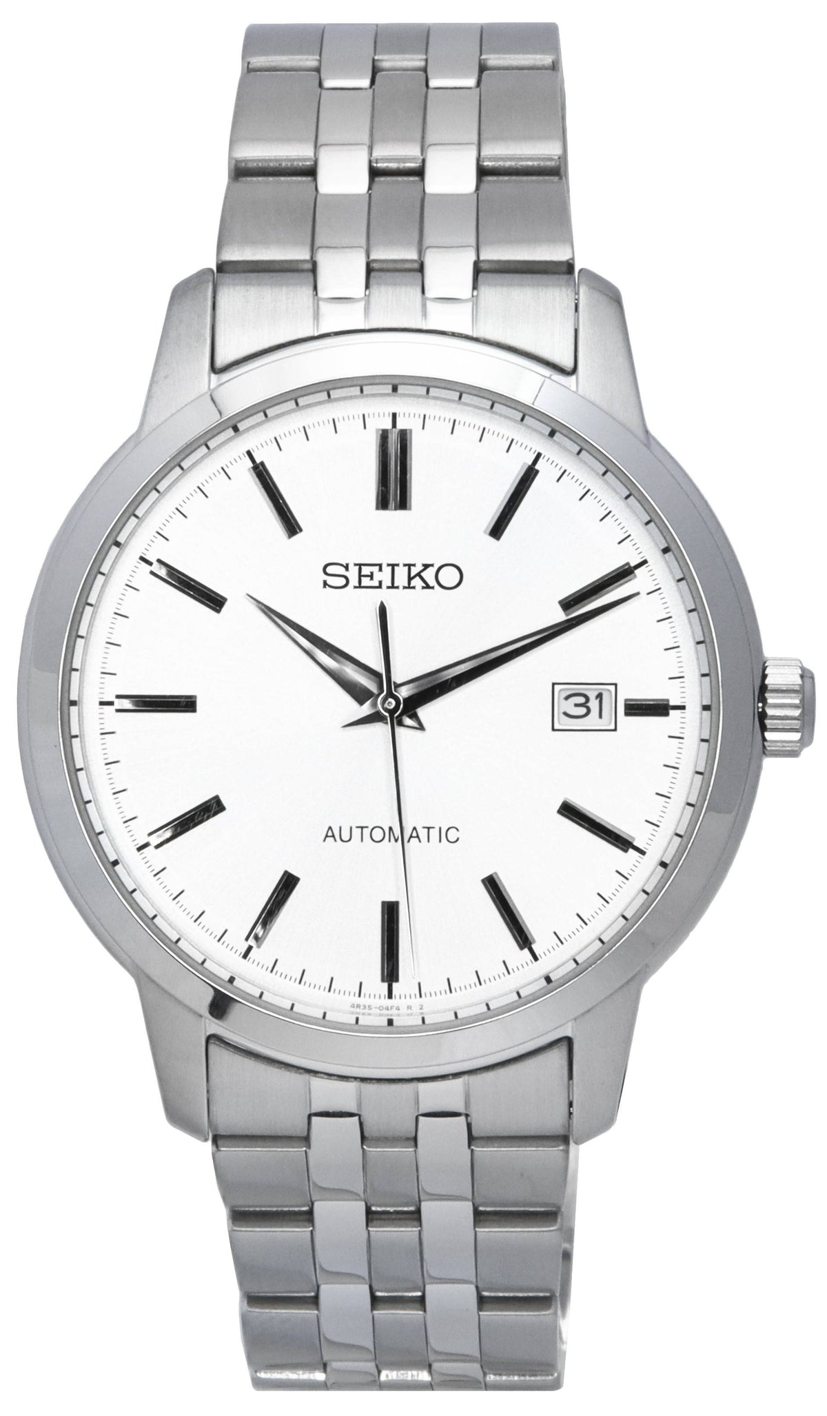 Refurbished Seiko Discover More Stainless Steel Silver Dial Automatic SRPH85 SRPH85K1 SRPH85K 100M Men's Watch