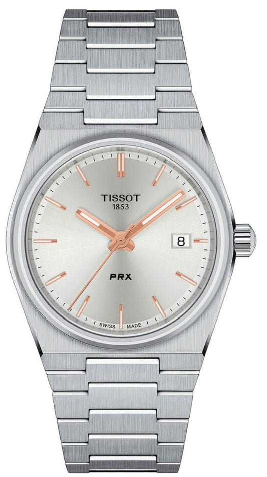 Tissot Mens Watch Prx White Rose Quartz T137 210 11 031 00