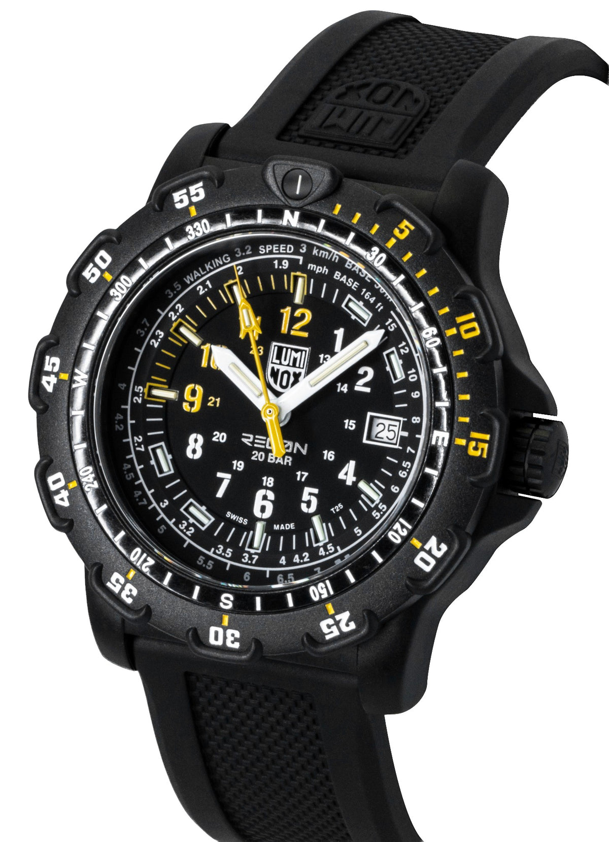 Luminox Atacama Field Rubber Strap Black Dial Quartz XL.8825.H.2 100M Men's Watch