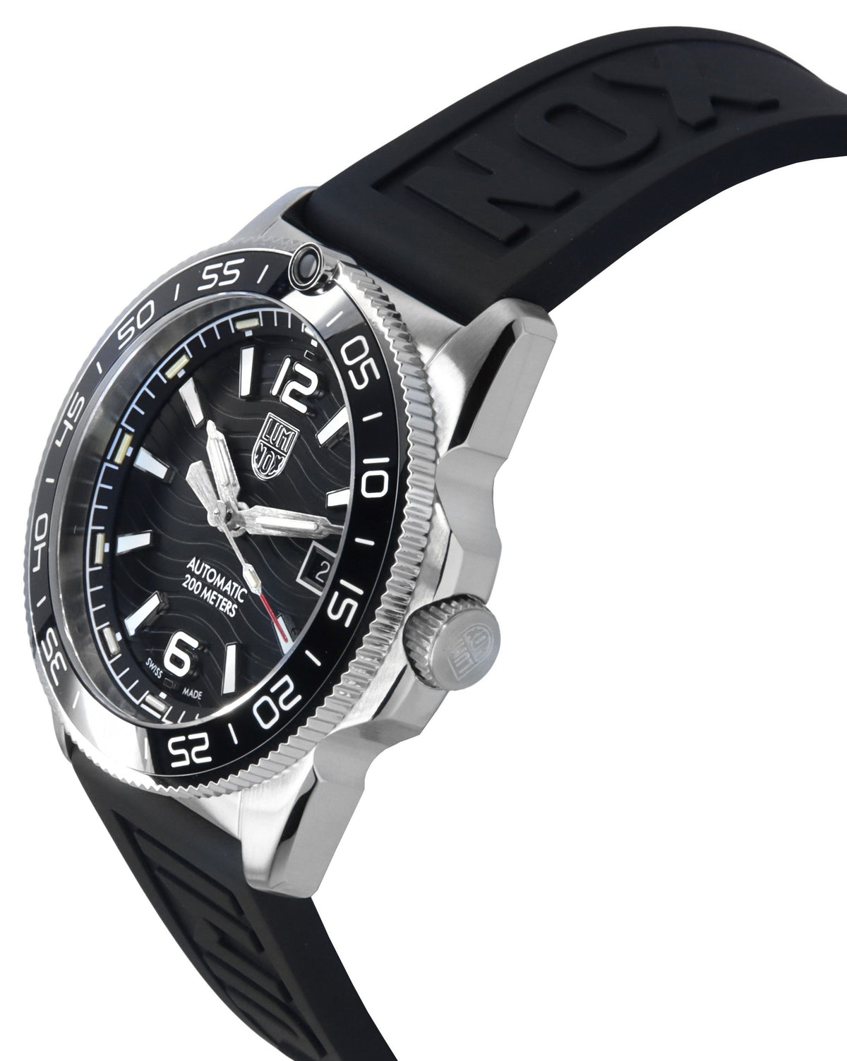 Luminox Pacific Diver Rubber Strap Black Dial Automatic XS.3101 200M Men's Watch