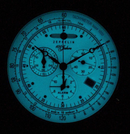 Zeppelin 100 Jahre 8680-3 86803 Quartz Men's Watch