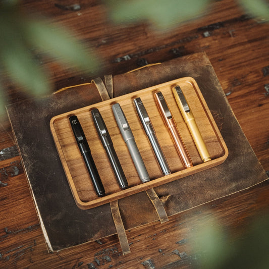 Fountain EDC Pen With Bock 180 Nib And Deep Carry Clip - Veloce - The App For Watch Collectors
