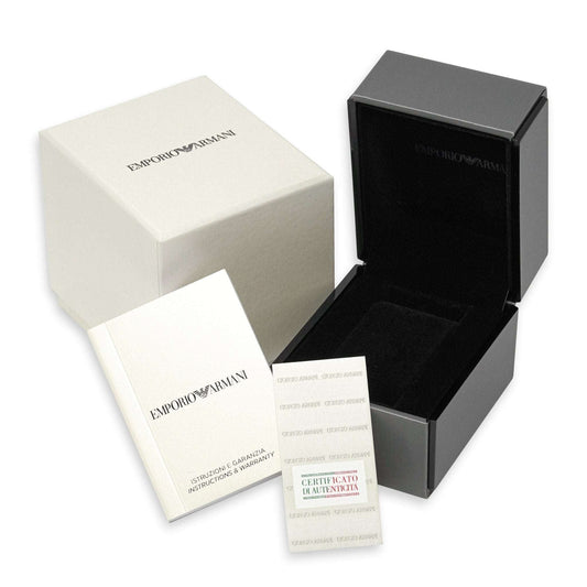 Emporio Armani Ar1769 Ladies Automatic Gianni T Bar Cream Watch