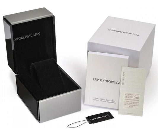 Emporio Armani Ar60001 Ladies Automatic Meccanico Skeleton Watch