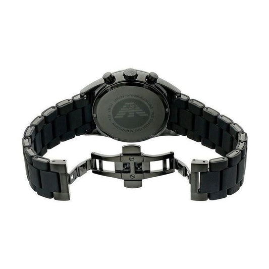 Emporio Armani Ar5921 Men S Black Chronograph Watch