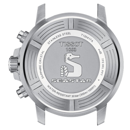 Tissot Seastar 1000 Chrono Mens Black Watch T120 417 17 081 01