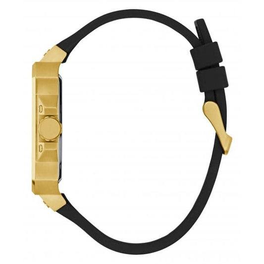 Guess Watches Gents Leo Gold Tone Watch Gw0637g2