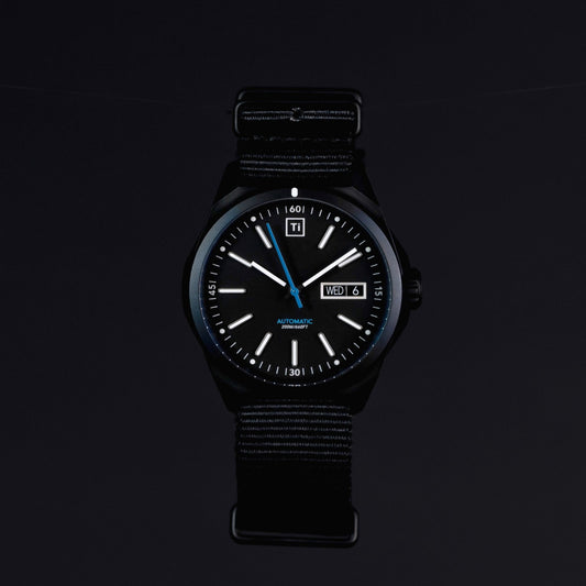 Ti Field Watch Automatic Black RZE Watches Titanium - Veloce - The App For Watch Collectors