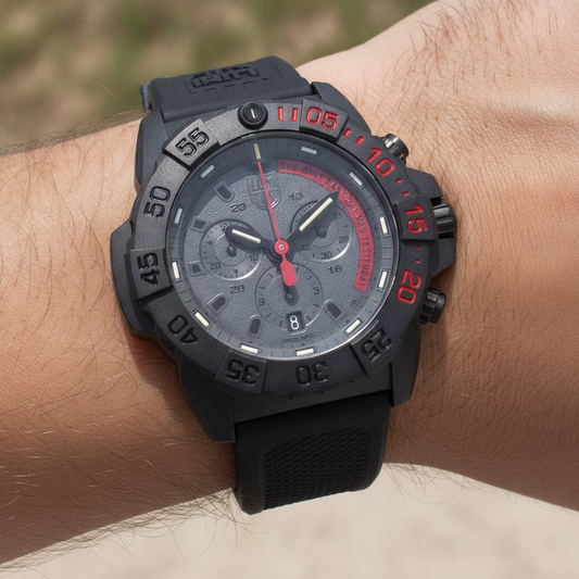 Luminox Navy Seal XS.3581.EY Quartz 200M Men's Watch — lifestyle