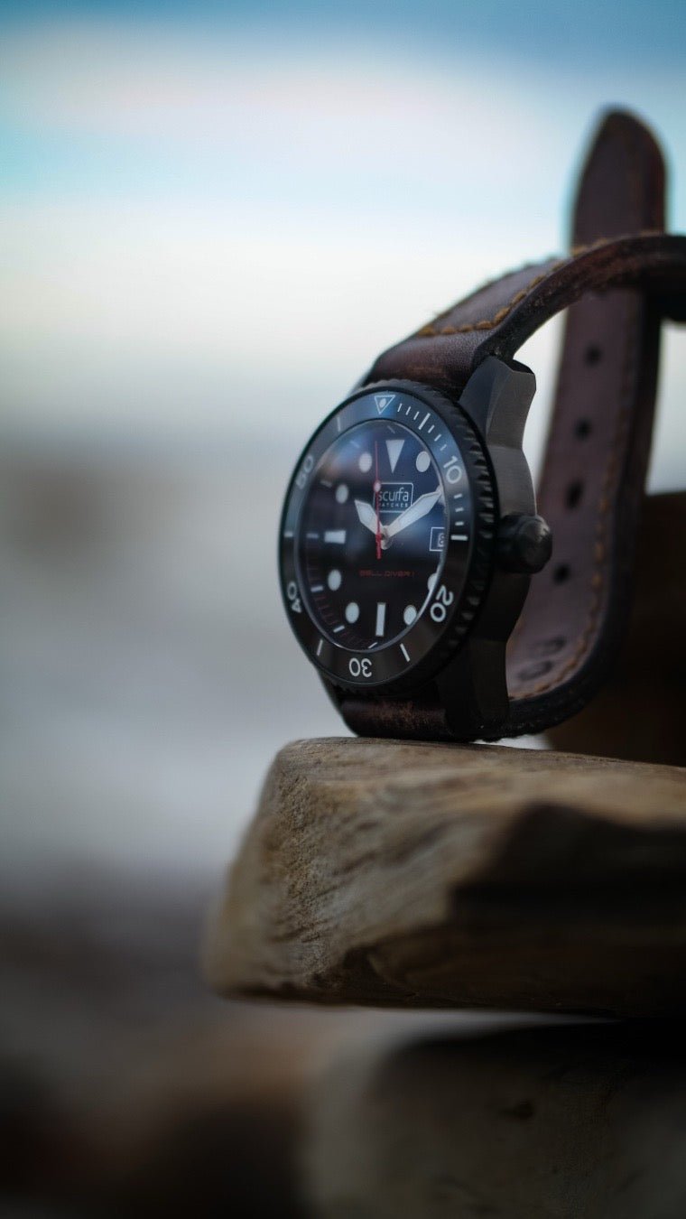 Scurfa Watches Bell Diver 1 - Black