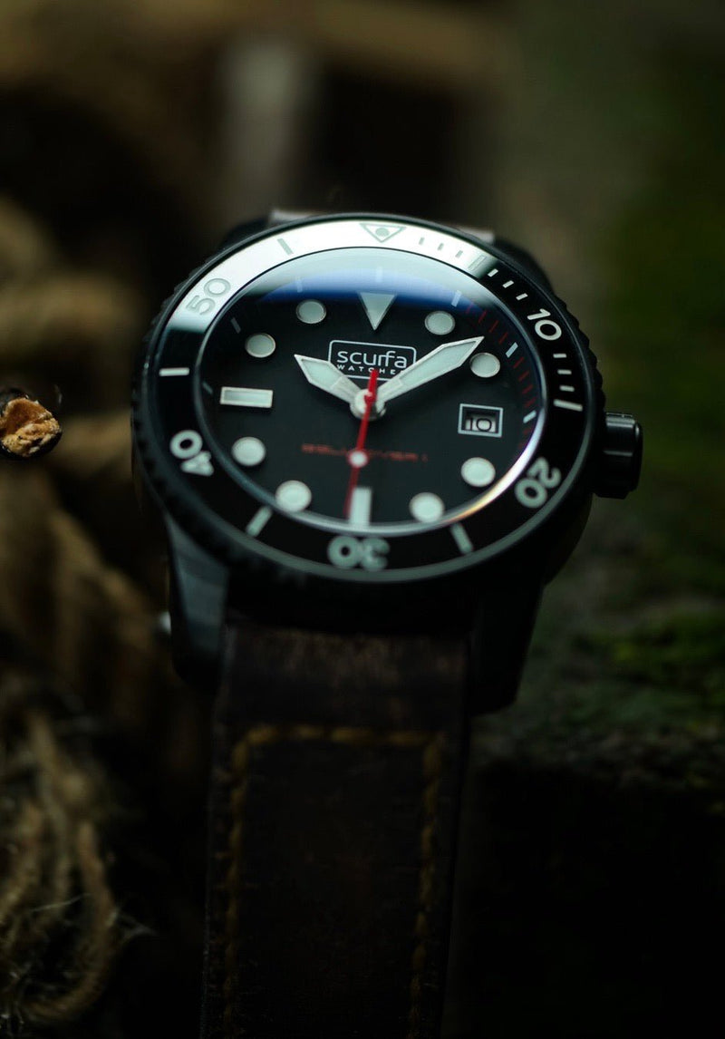 Scurfa Watches Bell Diver 1 - Black