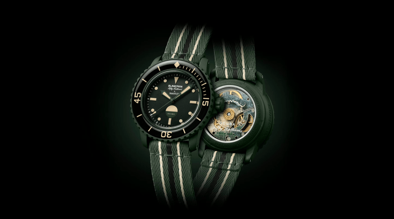 Bioceramic scuba fifty fathoms collection - Green abyss