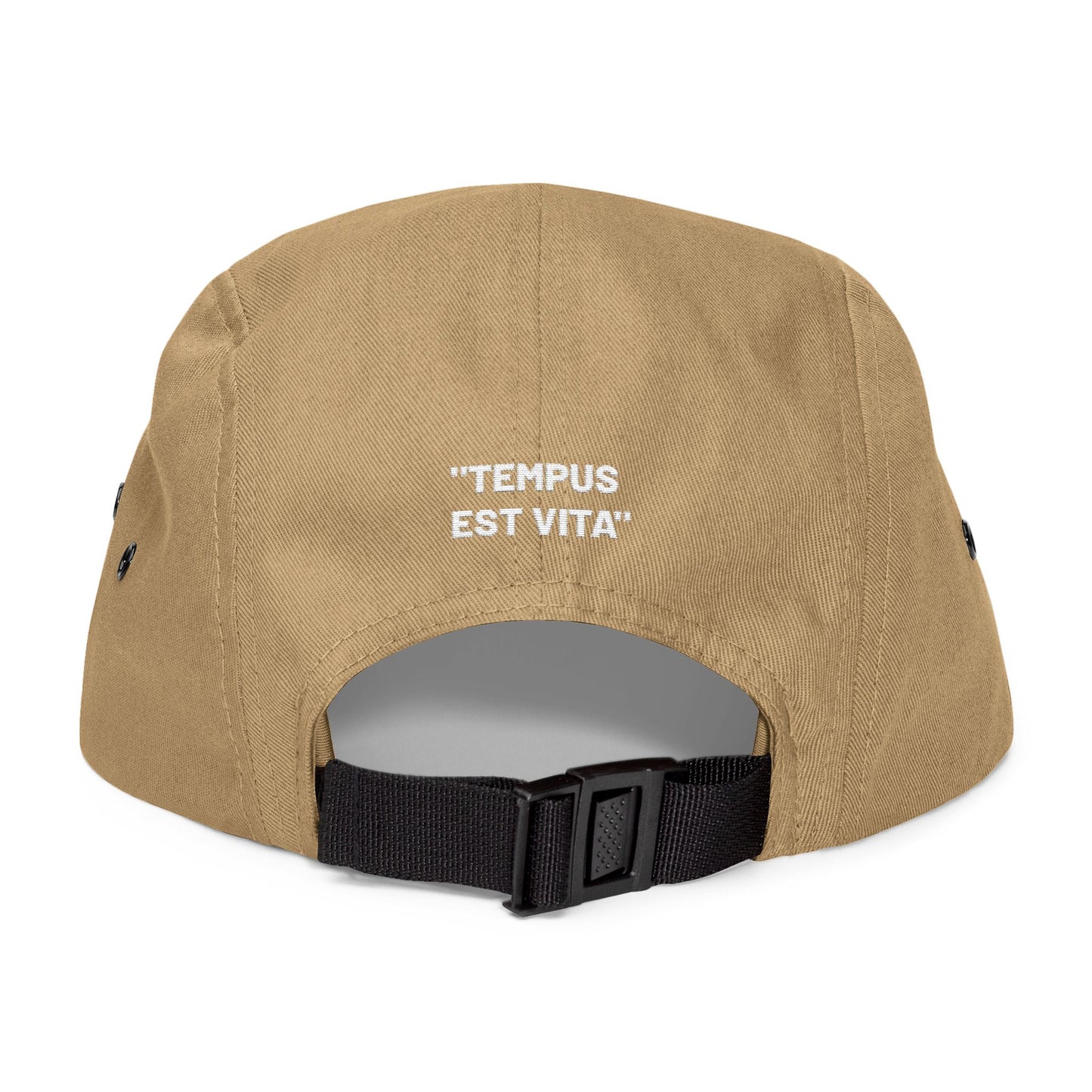 Veloce Five Panel Cap Tempus Est Vita Embroidery Logo - Veloce - The App For Watch Collectors