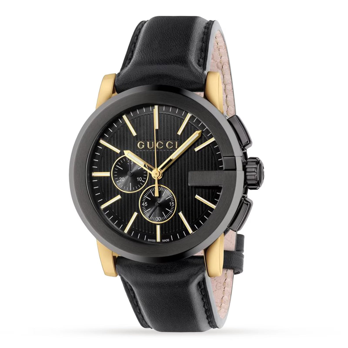 Gucci G Chrono Watch 44mm Ya101203