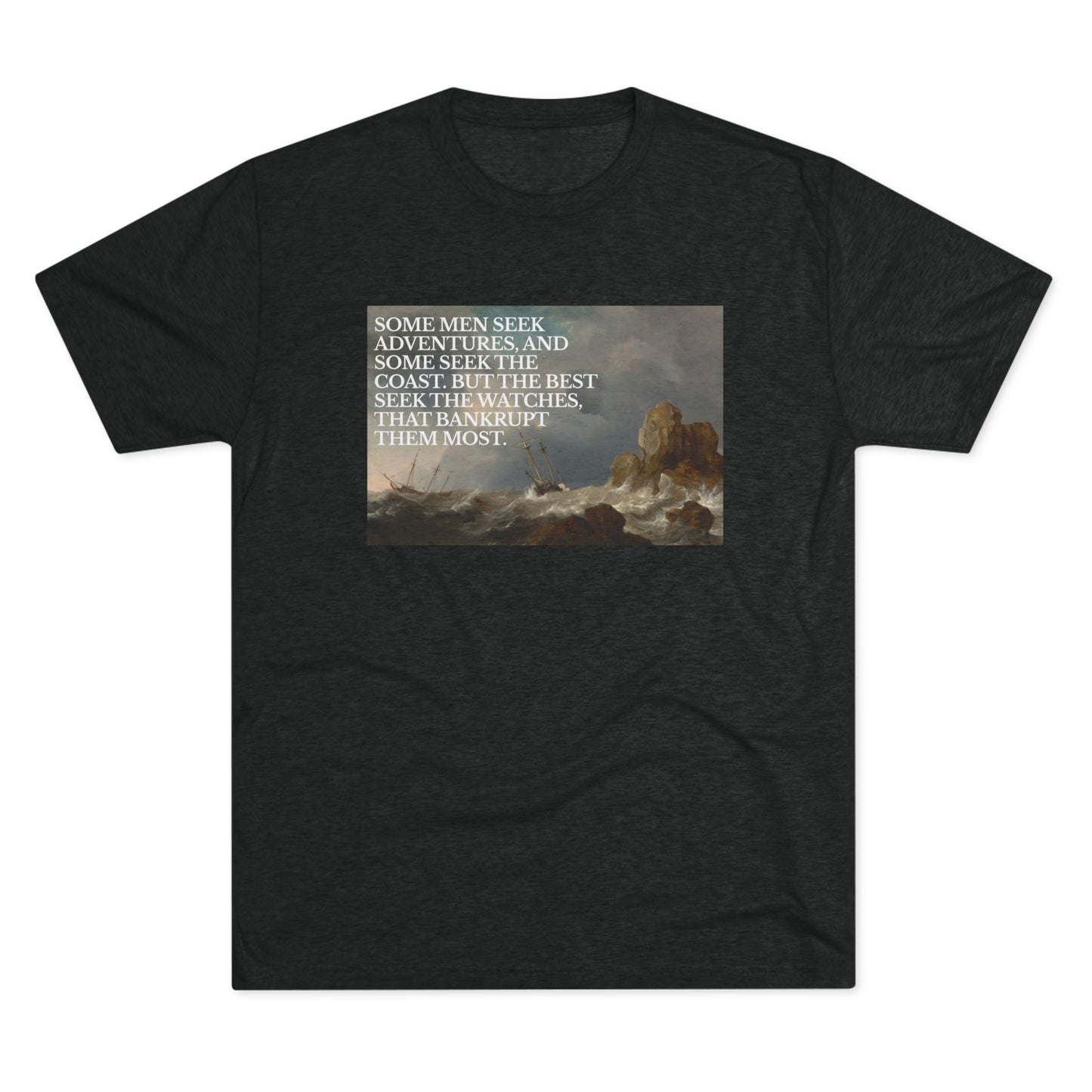 True Watch Collectors Toast Tri Blend Crew Tee Shirt - Veloce - The App For Watch Collectors