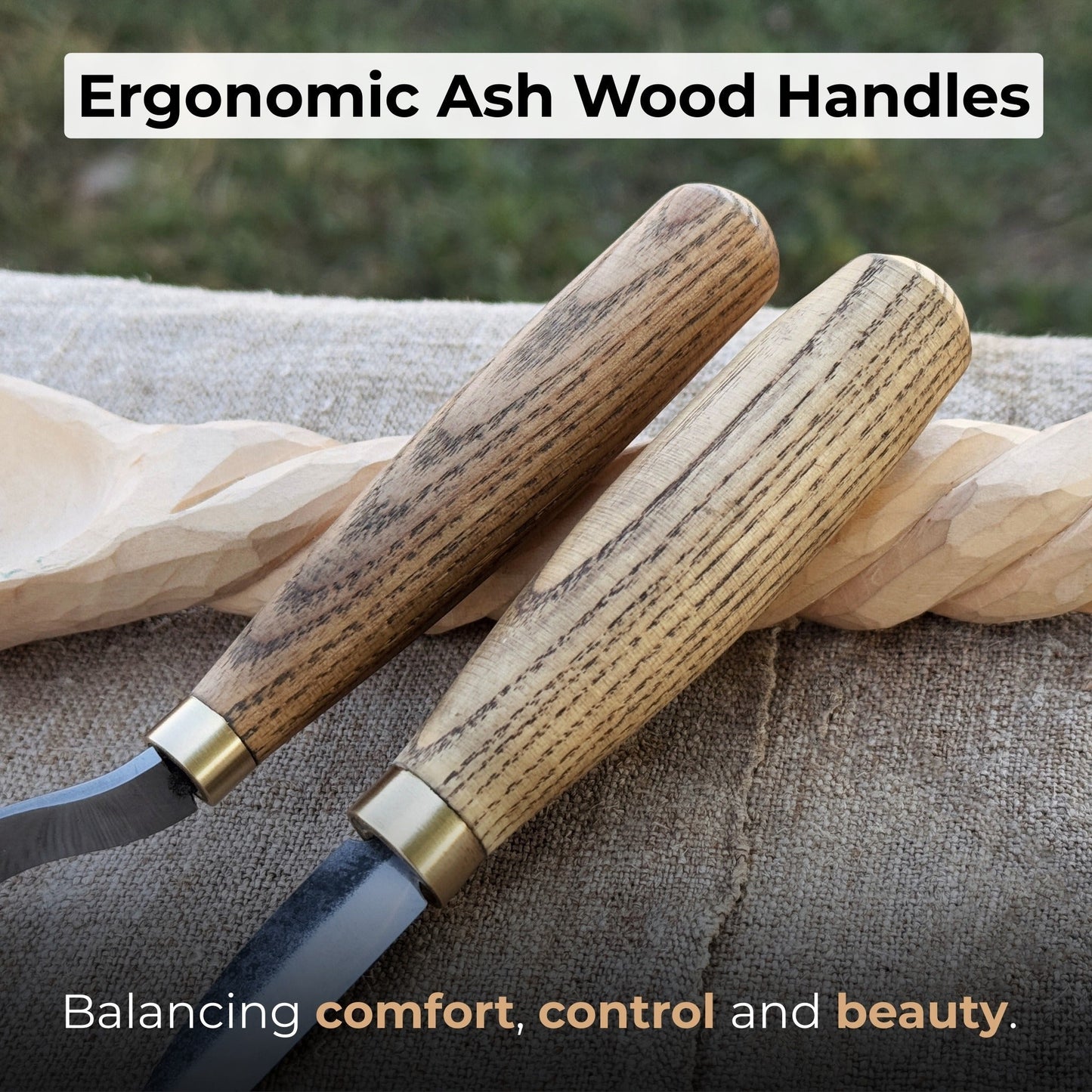 2 - Piece Wood Carving Knife Set for Beginners - Veloce - The App For Watch Collectors