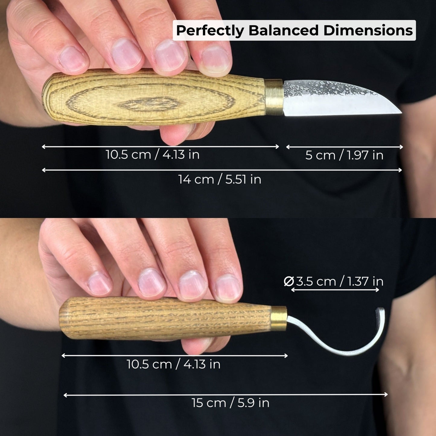 2 - Piece Wood Carving Knife Set for Beginners - Veloce - The App For Watch Collectors