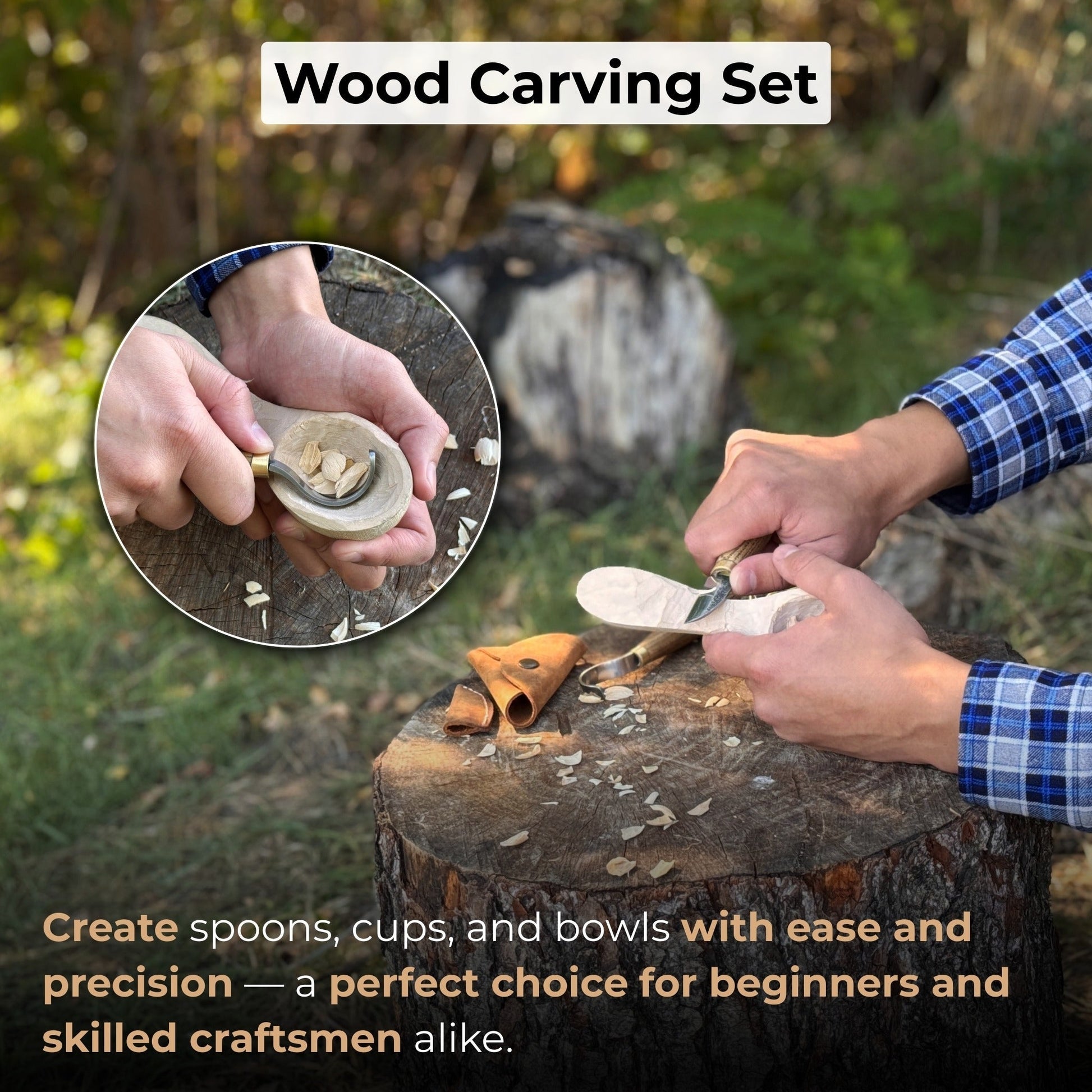 2 - Piece Wood Carving Knife Set for Beginners - Veloce - The App For Watch Collectors