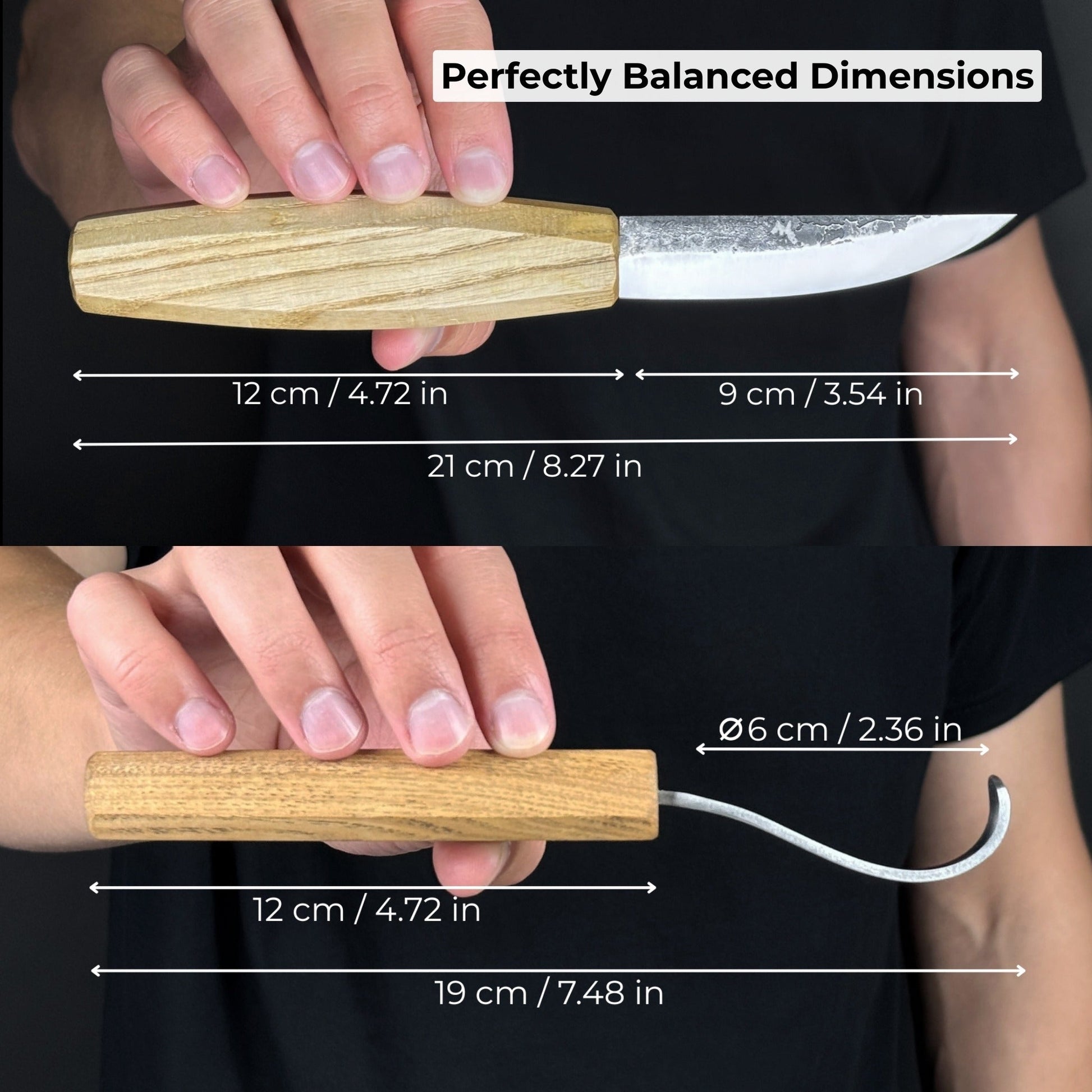 2 - Piece Wooden Spoon Carving Set - Veloce - The App For Watch Collectors