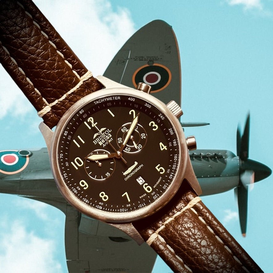 Spitfire R6753 Tribute Watch Stainless Steel Brush Finish - Veloce - The App For Watch Collectors