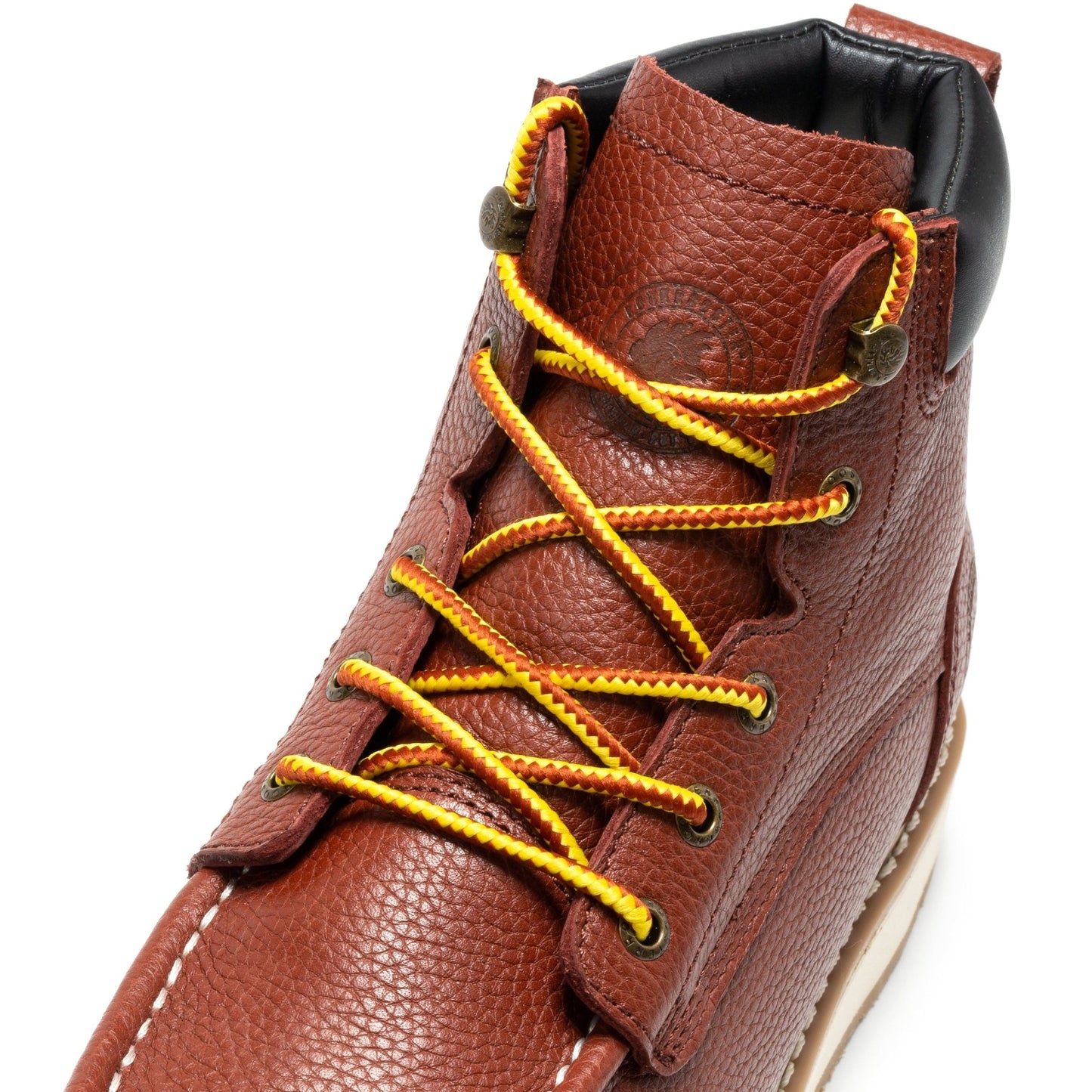 ROCKROOSTER Walker Men's 6 Inch Brown Soft Toe Wedge Work Boots SAP360 - Veloce - The App For Watch Collectors