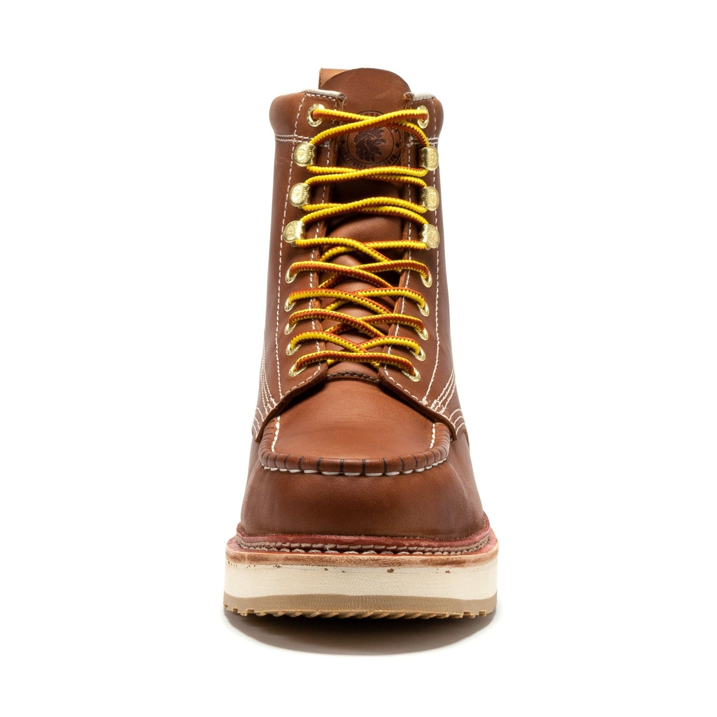 ROCKROOSTER Norwood Men's 6 inch Brown Steel Toe Wedge Work Boots SAP621 - Veloce - The App For Watch Collectors