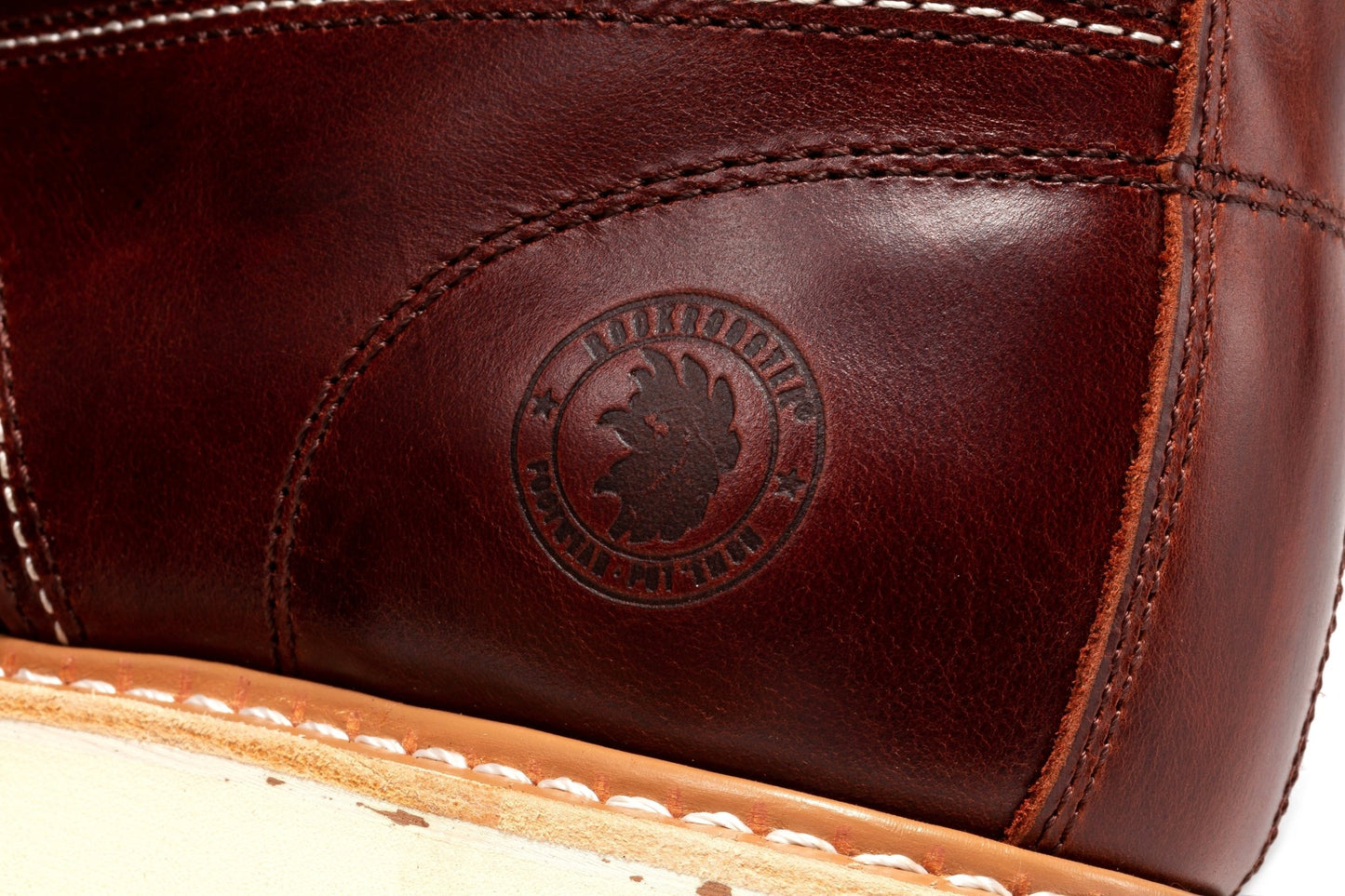 ROCKROOSTER Norwood Cherry Brown Men's 6 inch Soft Toe Wedge Work Boots SAP600 - Veloce - The App For Watch Collectors