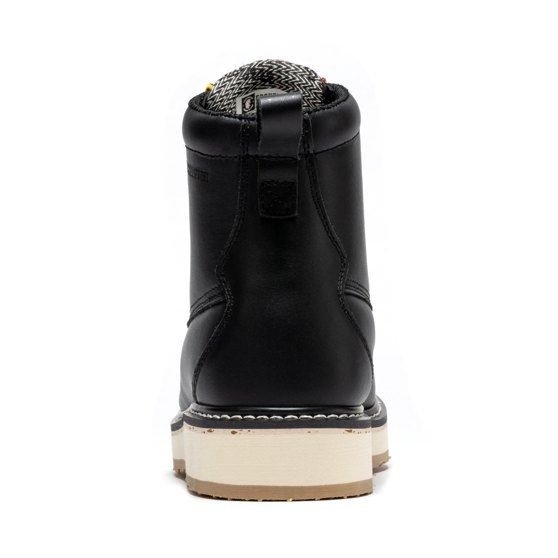 ROCKROOSTER Trinidad Men's 6 inch Black Steel Toe Wedge Work Boots SAP2301 - Veloce - The App For Watch Collectors