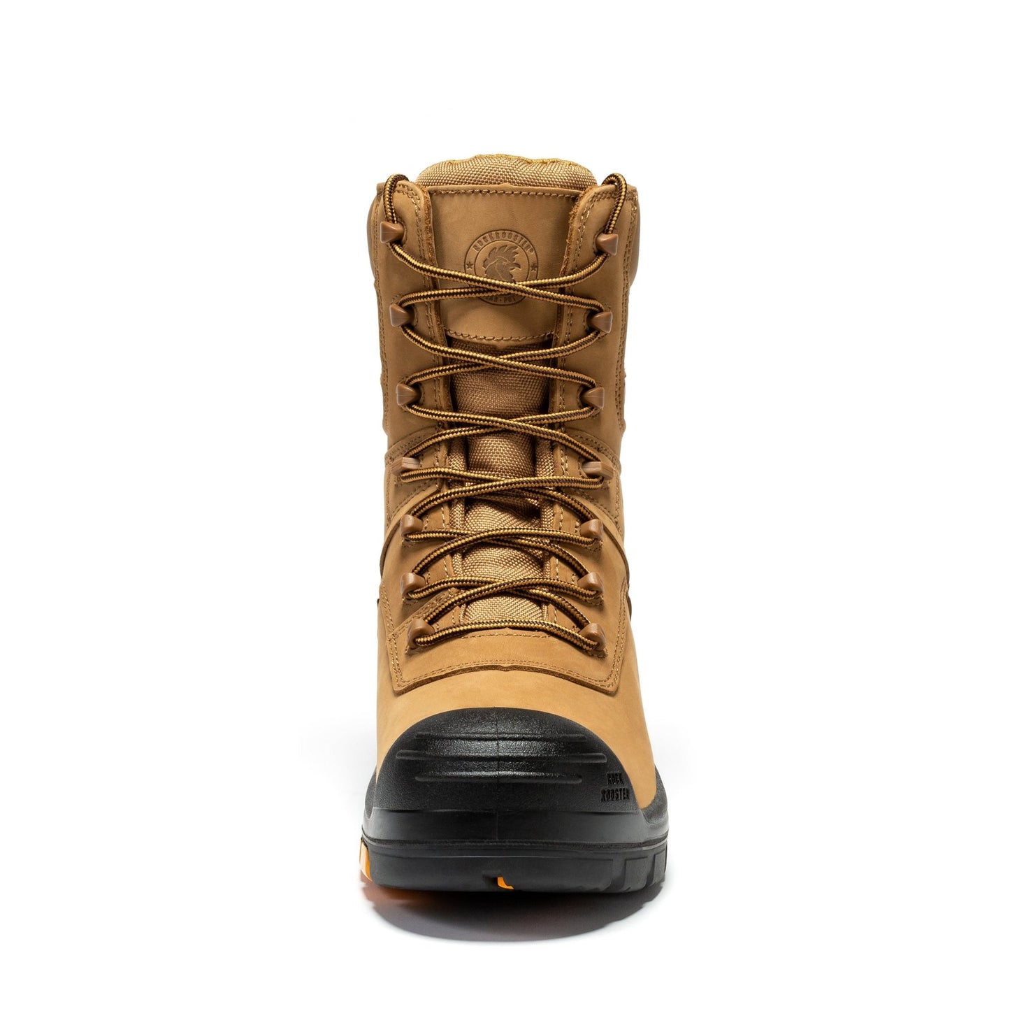 rockrooster Beaufort Men's Brown 8 inch Waterproof Composite Toe Work Boots AK831 - Veloce - The App For Watch Collectors